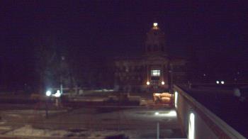 Weather camera view of Ellendale HS.