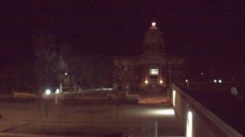 Weather camera view of Ellendale HS.