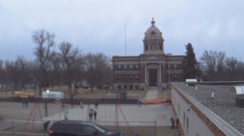 Weather camera view of Ellendale HS.