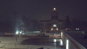 Weather camera view of Ellendale HS.