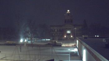 Weather camera view of Ellendale HS.