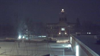 Weather camera view of Ellendale HS.