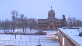 Weather camera view of Ellendale HS.