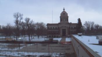 Weather camera view of Ellendale HS.