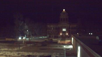 Weather camera view of Ellendale HS.