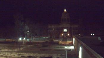 Weather camera view of Ellendale HS.