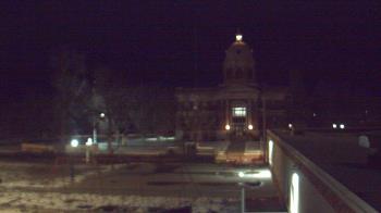 Weather camera view of Ellendale HS.