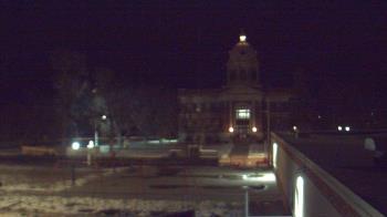 Weather camera view of Ellendale HS.