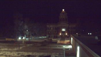 Weather camera view of Ellendale HS.