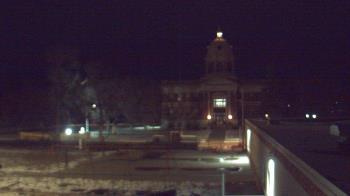 Weather camera view of Ellendale HS.