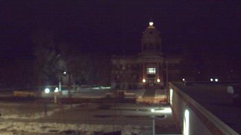 Weather camera view of Ellendale HS.