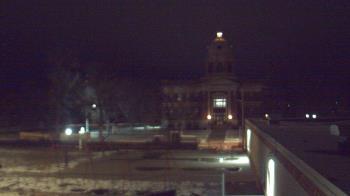 Weather camera view of Ellendale HS.