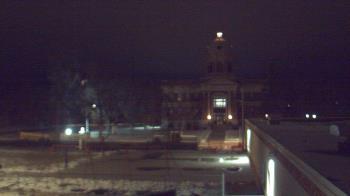 Weather camera view of Ellendale HS.