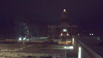 Weather camera view of Ellendale HS.