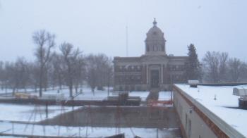 Weather camera view of Ellendale HS.