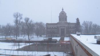 Weather camera view of Ellendale HS.