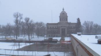Weather camera view of Ellendale HS.