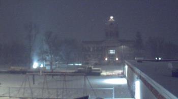 Weather camera view of Ellendale HS.