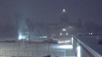Weather camera view of Ellendale HS.