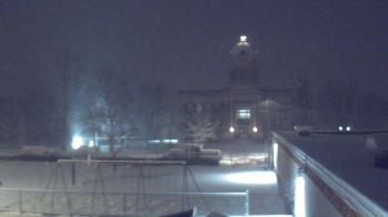 Weather camera view of Ellendale HS.