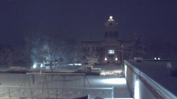 Weather camera view of Ellendale HS.