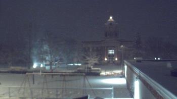 Weather camera view of Ellendale HS.