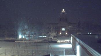 Weather camera view of Ellendale HS.