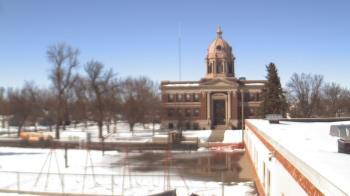 Weather camera view of Ellendale HS.