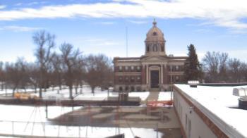 Weather camera view of Ellendale HS.