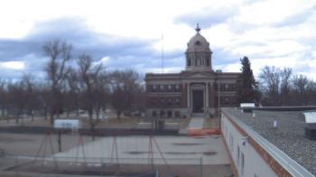 Weather camera view of Ellendale HS.