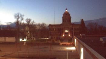 Weather camera view of Ellendale HS.