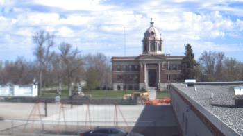Weather camera view of Ellendale HS.