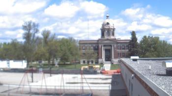 Weather camera view of Ellendale HS.