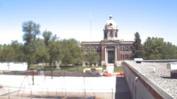Weather camera view of Ellendale HS.