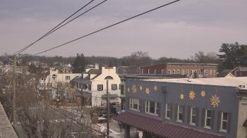 Weather camera view of Elizabethtown Public Library.