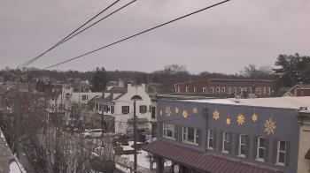 Weather camera view of Elizabethtown Public Library.