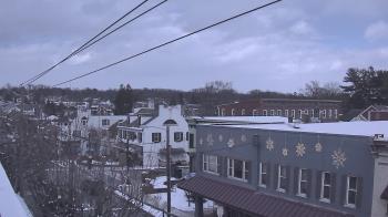 Weather camera view of Elizabethtown Public Library.