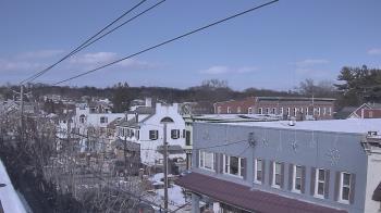 Weather camera view of Elizabethtown Public Library.