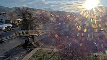 Weather camera view of Erwin Town Hall.