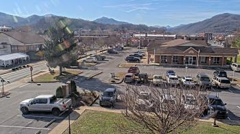 Weather camera view of Erwin Town Hall.