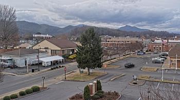 Weather camera view of Erwin Town Hall.