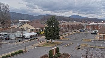 Weather camera view of Erwin Town Hall.