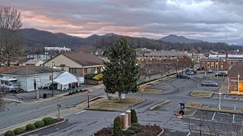 Weather camera view of Erwin Town Hall.