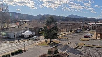 Weather camera view of Erwin Town Hall.