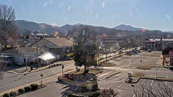 Weather camera view of Erwin Town Hall.