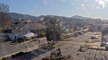 Weather camera view of Erwin Town Hall.