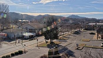 Weather camera view of Erwin Town Hall.