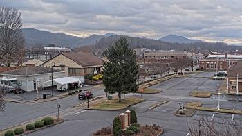 Weather camera view of Erwin Town Hall.