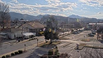 Weather camera view of Erwin Town Hall.