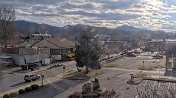 Weather camera view of Erwin Town Hall.